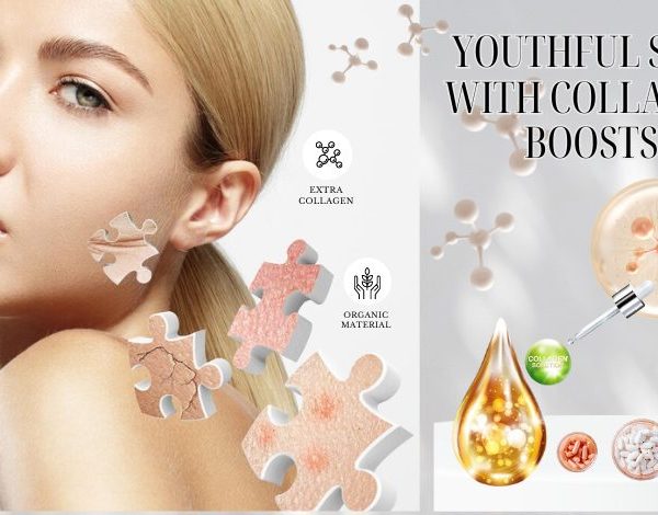Youthful Skin with Collagen Boosts